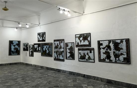 Ghazel’s artworks at 13th Havana Biennial