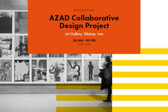 AZAD Collaborative Design Project at Graphic Design Festival 2017, Paris